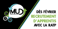 CFA MUD et RATP - Recrutement d'apprentis